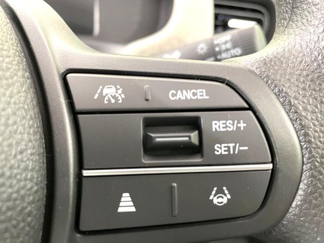 フリード エアー 登録済未使用車 両側電動ドア 純正9型ナビ バックカメラ 衝突被害軽減システム レーダークルーズ コーナーセンサー スマートキー LEDヘッド オートハイビーム 車線逸脱警報 オートライト(6枚目)