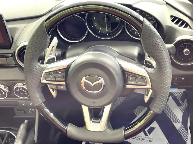 ロードスター ブラウン・トップ SDナビ バックカメラ 衝突被害軽減システム 禁煙車 レザーシート ドラレコ スマートキー LEDヘッド ビルトインETC クルコン オートハイビーム 車線逸脱警報 オートライト オートエアコン(11枚目)