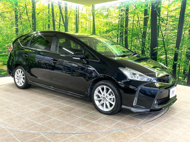 プリウスアルファ Sツーリングセレクション モデリスタ 8型SDナビ バックカメラ 衝突被害軽減システム 禁煙車 スマートキー LEDヘッド ビルトインETC クルコン オートハイビーム 車線逸脱警報 オートライト オートエアコン(16枚目)