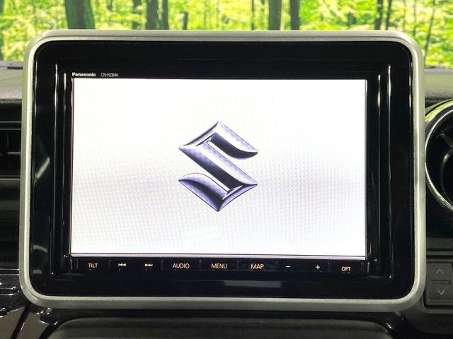 スペーシアカスタム ハイブリッドXSターボ ターボ 両側電動ドア 純正8型ナビ 全周囲カメラ 衝突被害軽減システム 禁煙車 ハーフレザーシート シートヒーター 禁煙車 スマートキー コーナーセンサー LEDヘッド ビルトインETC クルコン(4枚目)