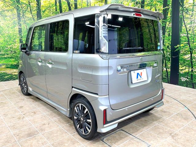 スペーシアカスタム ハイブリッドXSターボ ターボ 両側電動ドア 純正8型ナビ 全周囲カメラ 衝突被害軽減システム 禁煙車 ハーフレザーシート シートヒーター 禁煙車 スマートキー コーナーセンサー LEDヘッド ビルトインETC クルコン(28枚目)