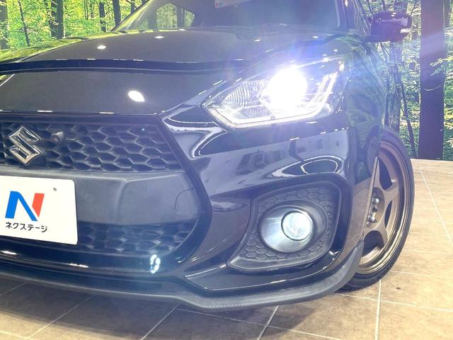 スイフトスポーツ ベースグレード 全周囲カメラ レーダークルーズ 禁煙車 シートヒーター コーナーセンサー スマートキー LEDヘッド ビルトインETC 車線逸脱警報 オートライト オートエアコン Bluetooth CD(12枚目)