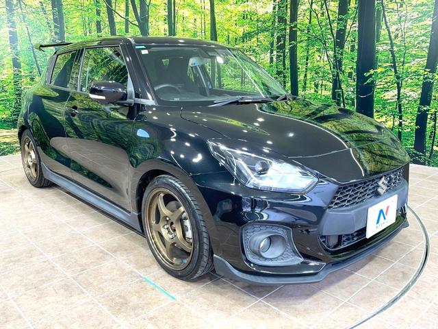 スイフトスポーツ ベースグレード 全周囲カメラ レーダークルーズ 禁煙車 シートヒーター コーナーセンサー スマートキー LEDヘッド ビルトインETC 車線逸脱警報 オートライト オートエアコン Bluetooth CD(16枚目)