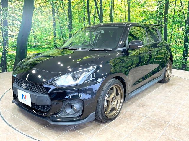 スイフトスポーツ ベースグレード 全周囲カメラ レーダークルーズ 禁煙車 シートヒーター コーナーセンサー スマートキー LEDヘッド ビルトインETC 車線逸脱警報 オートライト オートエアコン Bluetooth CD(24枚目)
