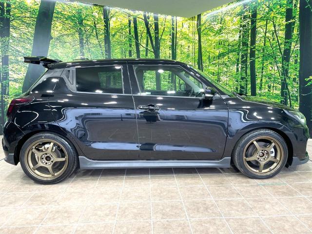 スイフトスポーツ ベースグレード 全周囲カメラ レーダークルーズ 禁煙車 シートヒーター コーナーセンサー スマートキー LEDヘッド ビルトインETC 車線逸脱警報 オートライト オートエアコン Bluetooth CD(27枚目)