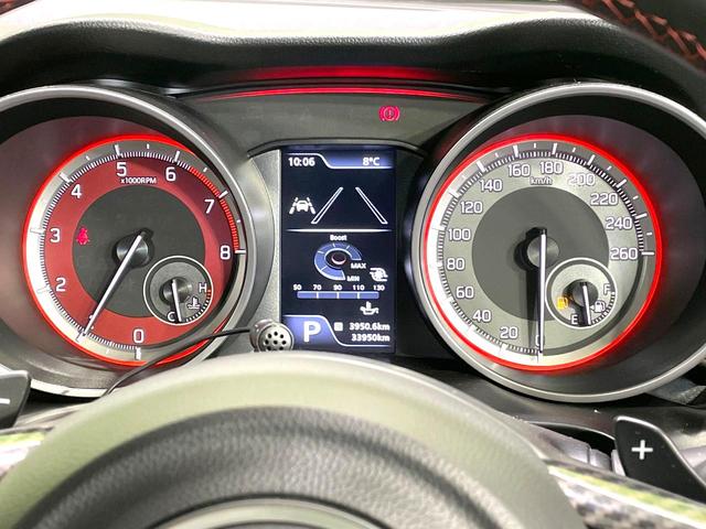 スイフトスポーツ ベースグレード 全周囲カメラ レーダークルーズ 禁煙車 シートヒーター コーナーセンサー スマートキー LEDヘッド ビルトインETC 車線逸脱警報 オートライト オートエアコン Bluetooth CD(34枚目)