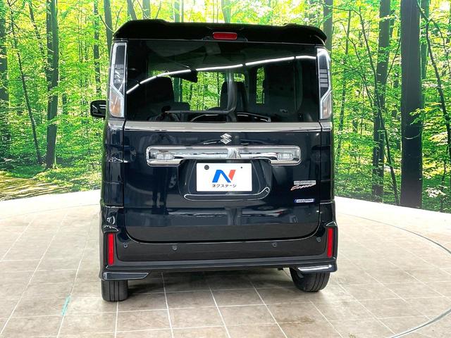 スペーシアカスタム ハイブリッドＸＳ　ＳＤナビ　両側電動ドア　スズキセーフティサポ　レーダークルーズ　禁煙車　ハーフレザーシート　シートヒーター　コーナーセンサー　スマートキー　ＬＥＤヘッド　ＥＴＣ　純正１５インチアルミ　オートハイビーム（15枚目）