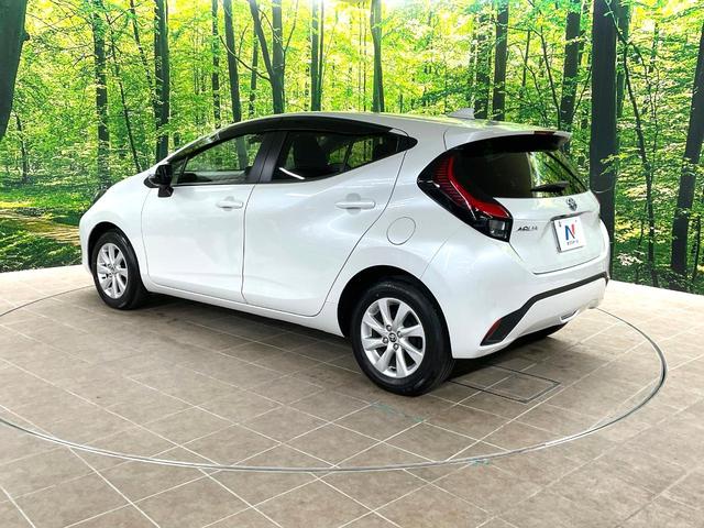 アクア Ｚ　１０．５インチディスプレイオーディオ　全周囲カメラ　トヨタセーフティセンス　レーダークルーズ　禁煙車　ハーフレザーシート　シートヒーター　ステアリングヒーター　ＬＥＤヘッド　純正１５インチアルミ（30枚目）