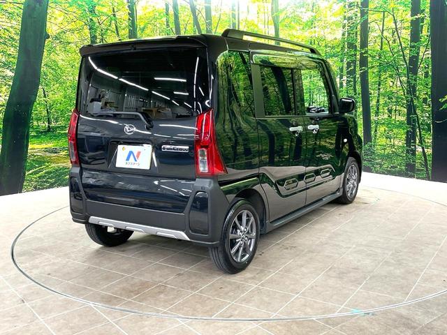 タント ファンクロス 両側電動スライドドア 純正ナビ 全周囲カメラ スマートアシスト フルセグTV Bluetooth コーナーセンサー スマートキー LEDヘッド 純正14インチアルミ オートハイビーム 車線逸脱警報(17枚目)