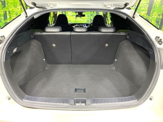 プリウス Sツーリングセレクション 純正SDナビ バックカメラ トヨタセーフティセンス レーダークルーズ 禁煙車 レザーシート コーナーセンサー スマートキー LEDヘッド ビルトインETC オートハイビーム 車線逸脱警報 オートライト(51枚目)