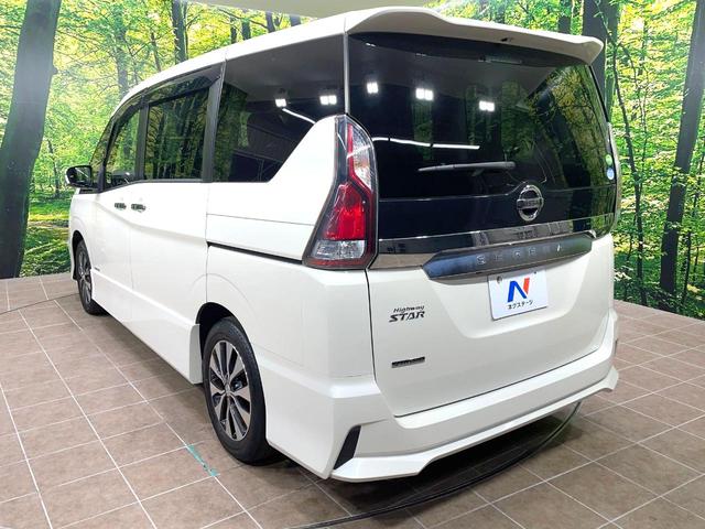 セレナ ハイウェイスター VセレクションII 両側電動ドア 純正SDナビ 後席モニター バックカメラ 衝突被害軽減システム 禁煙車 ドラレコ コーナーセンサー スマートキー LEDヘッド ビルトインETC クルコン 純正16インチアルミ(27枚目)