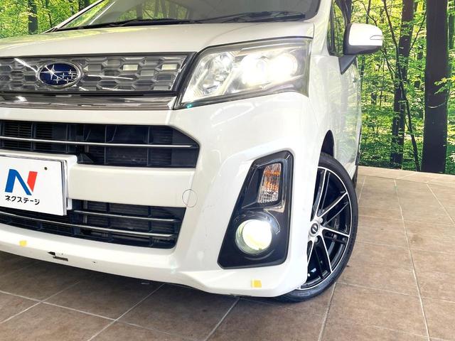 ステラ カスタムR SDナビ バックカメラ 禁煙車 スマートキー LEDヘッド ETC 純正16インチアルミ オートライト オートエアコン Bluetooth CD DVD再生 フルセグ LEDフォグ(12枚目)