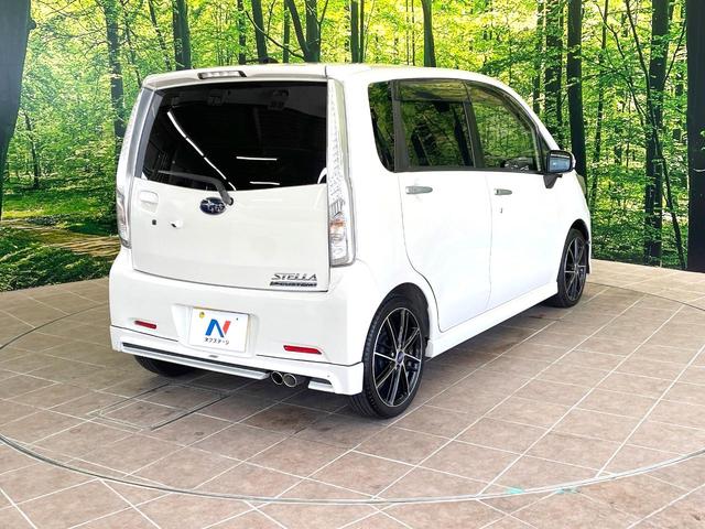 ステラ カスタムR SDナビ バックカメラ 禁煙車 スマートキー LEDヘッド ETC 純正16インチアルミ オートライト オートエアコン Bluetooth CD DVD再生 フルセグ LEDフォグ(17枚目)