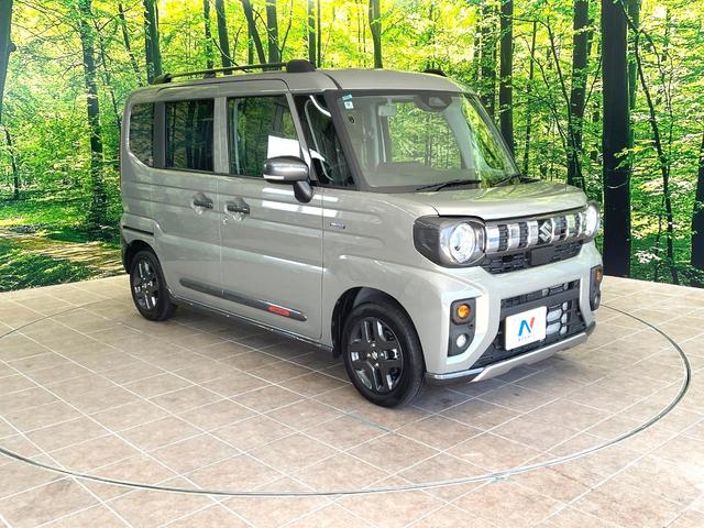 スペーシアギア ハイブリッドXZ 届出済未使用車 両側電動ドア 衝突被害軽減システム レーダークルーズ コーナーセンサー スマートキー LEDヘッド 純正14インチアルミ オートハイビーム 車線逸脱警報 オートライト オートエアコン(16枚目)