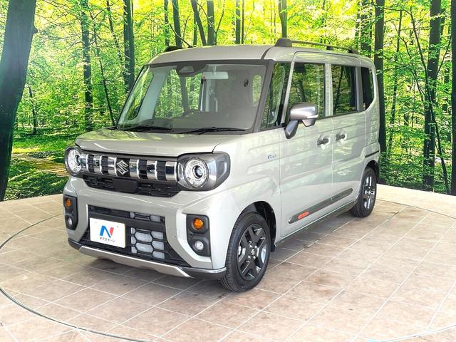 スペーシアギア ハイブリッドXZ 届出済未使用車 両側電動ドア 衝突被害軽減システム レーダークルーズ コーナーセンサー スマートキー LEDヘッド 純正14インチアルミ オートハイビーム 車線逸脱警報 オートライト オートエアコン(29枚目)