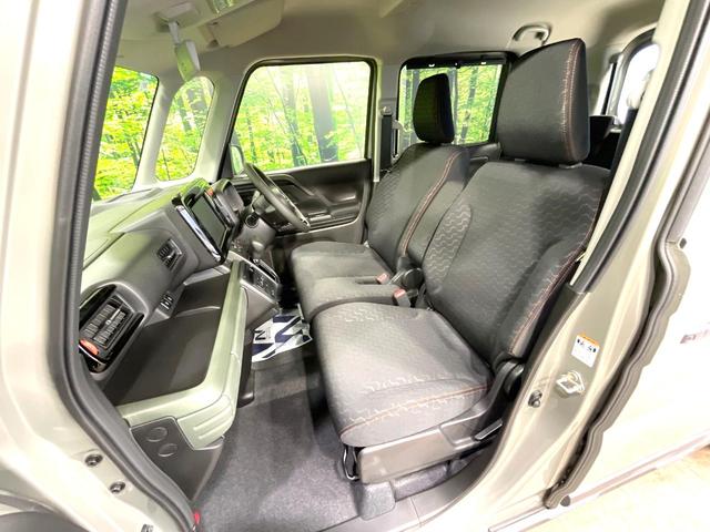 スペーシアギア ハイブリッドXZ 届出済未使用車 両側電動ドア 衝突被害軽減システム レーダークルーズ コーナーセンサー スマートキー LEDヘッド 純正14インチアルミ オートハイビーム 車線逸脱警報 オートライト オートエアコン(44枚目)