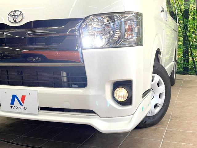 ハイエースバン スーパーＧＬ　ダークプライムＩＩ　セーフティセンス　ＳＤナビ　バックカメラ　禁煙車　ハーフレザーシート　スマートキー　ＬＥＤヘッド　ビルトインＥＴＣ　オートハイビーム　車線逸脱警報　オートライト　オートエアコン　Ｂｌｕｅｔｏｏｔｈ（12枚目）