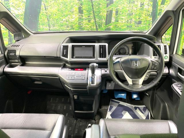 ステップワゴンスパーダ Ｚ　クールスピリット　両側電動ドア　ＳＤナビ　バックカメラ　禁煙車　ハーフレザーシート　スマートキー　ＨＩＤヘッド　ＥＴＣ　クルコン　純正１７インチアルミ　オートライト　オートエアコン　Ｂｌｕｅｔｏｏｔｈ　ＣＤ（2枚目）