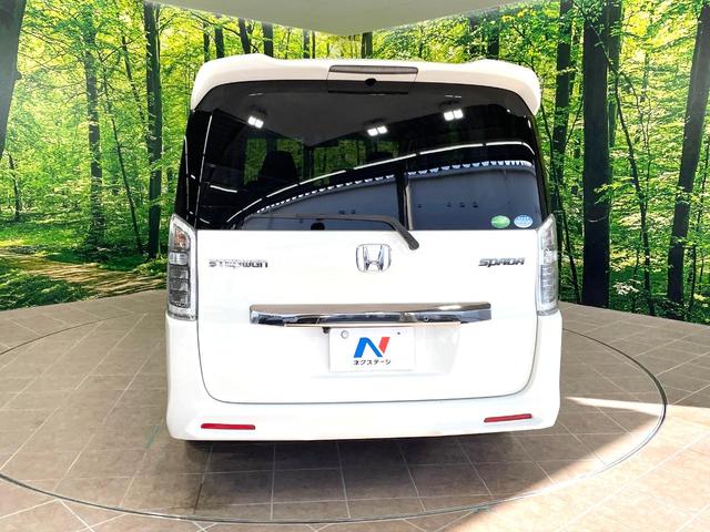 ステップワゴンスパーダ Ｚ　クールスピリット　両側電動ドア　ＳＤナビ　バックカメラ　禁煙車　ハーフレザーシート　スマートキー　ＨＩＤヘッド　ＥＴＣ　クルコン　純正１７インチアルミ　オートライト　オートエアコン　Ｂｌｕｅｔｏｏｔｈ　ＣＤ（16枚目）