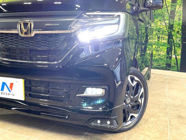 N-BOXカスタム G・Lターボホンダセンシング ターボ 両側電動スライドドア 純正8型ナビ 後席モニター バックカメラ ホンダセンシング アダプティブクルーズ ハーフレザーシート コーナーセンサー スマートキー LEDヘッド パドルシフト(12枚目)