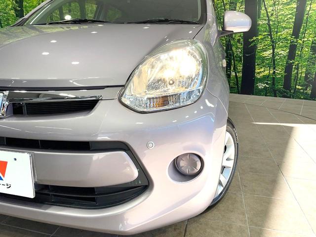 パッソ X Gパッケージ 純正SDナビ 禁煙車 スマートキー オートエアコン Bluetooth CD 地デジ 電動格納ミラー 横滑り防止装置 アイドリングストップ(11枚目)