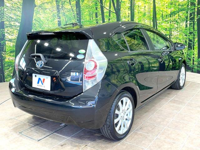 アクア G SDナビ バックカメラ 禁煙車 ETC オートエアコン Bluetooth CD DVD再生 フルセグ プライバシーガラス パワーウィンドウ 電動格納ミラー ABS(17枚目)