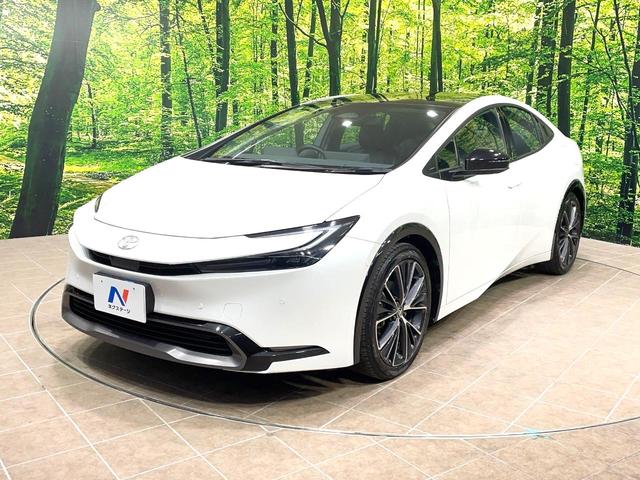 プリウス Z ガラスルーフ 純正12.3型ナビ パノラミックビューモニター 100V電源 プリクラッシュセーフティ レーダークルーズコントロール 禁煙車 シートエアコン スマートキー LEDヘッド ETC2.0(24枚目)