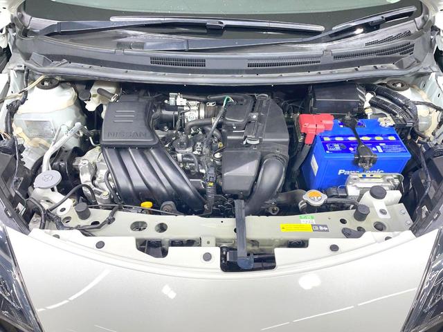 ノート Ｘ　エマージェンシーブレーキ　純正ナビ　デジタルインナーミラー　Ｂｌｕｅｔｏｏｔｈ　ＥＴＣ　ドラレコ　スマートキー　オートエアコン　フルセグ　横滑り防止装置　アイドリングストップ　電動格納ミラー（18枚目）