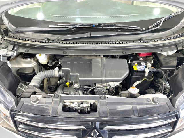 ｅＫワゴン Ｅ　ｅ－アシスト　衝突被害軽減システム　ＳＤナビ　禁煙車　シートヒーター　ＣＤ再生　地デジＴＶ　キーレスエントリー　盗難防止システム　横滑り防止システム　プライバシーガラス　電動格納ミラー　ベンチシート（18枚目）