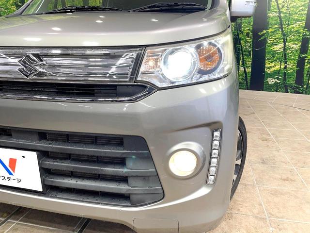 ワゴンＲスティングレー Ｔ　衝突被害軽減システム　禁煙車　シートヒーター　スマートキー　ＨＩＤヘッド　ビルトインＥＴＣ　クルコン　純正１５インチアルミ　オートライト　オートエアコン　ＣＤ　パドルシフト（12枚目）