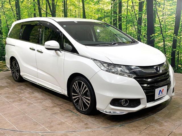 オデッセイ アブソルート・ＥＸ　両側電動ドア　純正８型ナビ　後席モニター　バックカメラ　ホンダセンシング　禁煙車　ハーフレザーシート　パワーシート　スマートキー　ＬＥＤヘッド　ビルトインＥＴＣ　純正１８インチアルミ（17枚目）