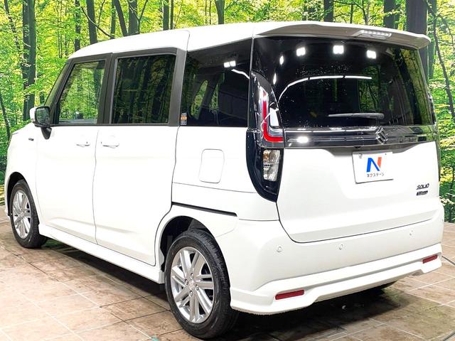 ソリオ ハイブリッドＭＺ　登録済未使用車　両側電動スライドドア　純正８型メーカーナビ　全周囲カメラ　レーダーブレーキサポート　レーダークルーズ　コーナーセンサー　シートヒーター　スマートキー　ＬＥＤヘッド　純正１５インチアルミ（31枚目）