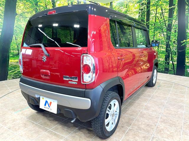 ハスラー Ｇ　ＭＴ車　禁煙車　シートヒーター　ドラレコ　純正１４インチアルミ　オートエアコン　ＣＤ　アイドリングストップ　プライバシーガラス　ドアバイザー　電動格納ミラー　盗難防止システム（17枚目）