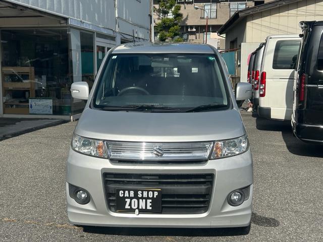 ワゴンＲスティングレー ＴＳ　オーディオ装着車　４ＷＤ　ターボ　スマートキー　エンジンスターター　パドルシフト　純正アルミ　記録簿（2枚目）