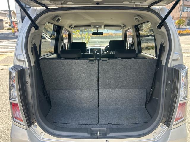 ワゴンＲスティングレー ＴＳ　オーディオ装着車　４ＷＤ　ターボ　スマートキー　エンジンスターター　パドルシフト　純正アルミ　記録簿（26枚目）