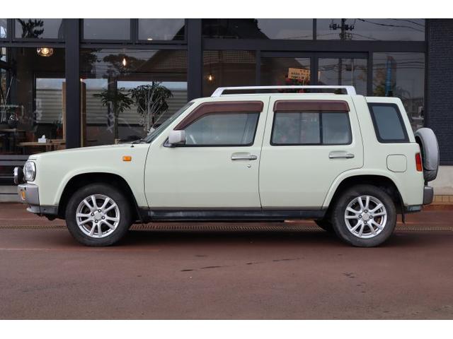 ラシーン タイプII 4WD ルーフレール 社外14インチAW シートリフター 背面タイヤ(7枚目)