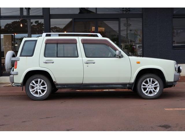 ラシーン タイプII 4WD ルーフレール 社外14インチAW シートリフター 背面タイヤ(11枚目)