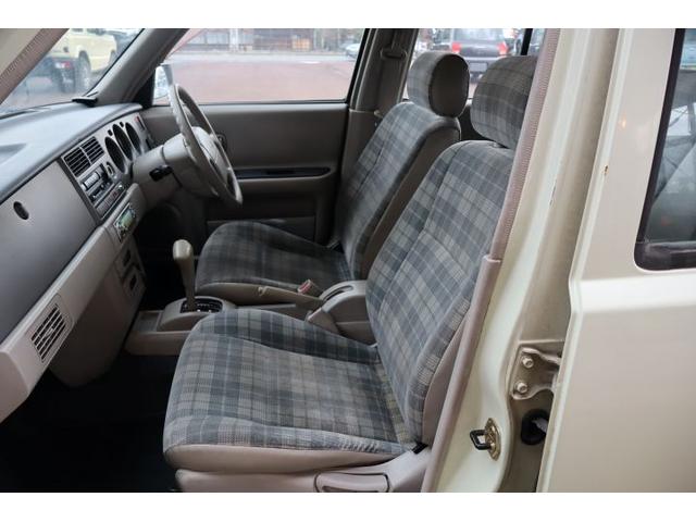 ラシーン タイプII 4WD ルーフレール 社外14インチAW シートリフター 背面タイヤ(21枚目)