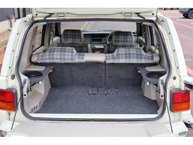 ラシーン タイプII 4WD ルーフレール 社外14インチAW シートリフター 背面タイヤ(23枚目)