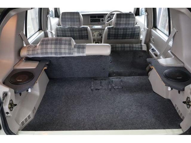 ラシーン タイプII 4WD ルーフレール 社外14インチAW シートリフター 背面タイヤ(47枚目)