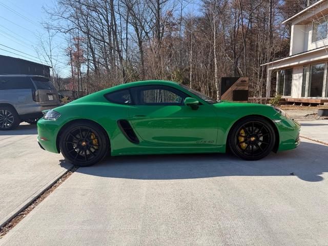 718ケイマン 718ケイマンGTS 4.0 Boxman軽井沢/PC認定中古/PCCB/タイヤ新品/カーボンステアリング/右MT/PASM/禁煙/パイソングリーン(11枚目)