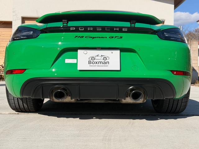 718ケイマン 718ケイマンGTS 4.0 Boxman軽井沢/PC認定中古/PCCB/タイヤ新品/カーボンステアリング/右MT/PASM/禁煙/パイソングリーン(15枚目)