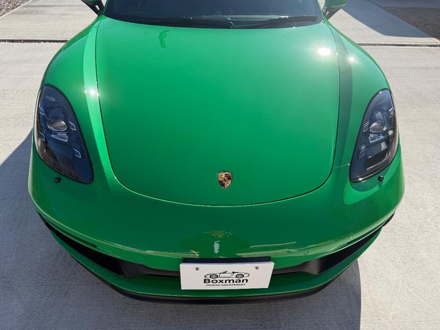 718ケイマン 718ケイマンGTS 4.0 Boxman軽井沢/PC認定中古/PCCB/タイヤ新品/カーボンステアリング/右MT/PASM/禁煙/パイソングリーン(23枚目)