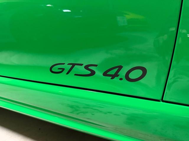 718ケイマン 718ケイマンGTS 4.0 Boxman軽井沢/PC認定中古/PCCB/タイヤ新品/カーボンステアリング/右MT/PASM/禁煙/パイソングリーン(31枚目)