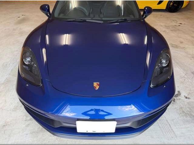 ７１８ケイマン ７１８ケイマンＧＴＳ　４．０　Ｂｏｘｍａｎ軽井沢／ＰＣ認定中古／ＰＣＣＢ／ＯＰ２６０万／右ＭＴ／スポクロ／スポエグ／ＰＡＳＭ／禁煙／ゲンチアンブルーメタリック（12枚目）