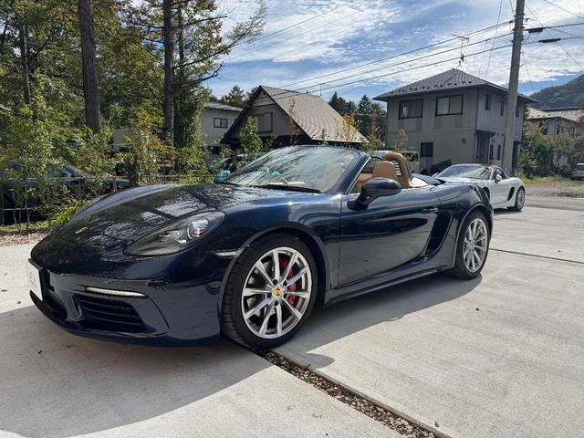 ７１８ボクスター ７１８ボクスターＳ　Ｂｏｘｍａｎ軽井沢／Ｓ　２．５Ｌエンジン／ＰＡＳＭ／ルクソールベージュ内装／歴代オーナー様女性／２８０００ｋｍ／禁煙（2枚目）