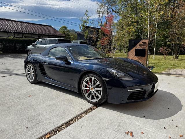 ７１８ボクスター ７１８ボクスターＳ　Ｂｏｘｍａｎ軽井沢／Ｓ　２．５Ｌエンジン／ＰＡＳＭ／ルクソールベージュ内装／歴代オーナー様女性／２８０００ｋｍ／禁煙（11枚目）