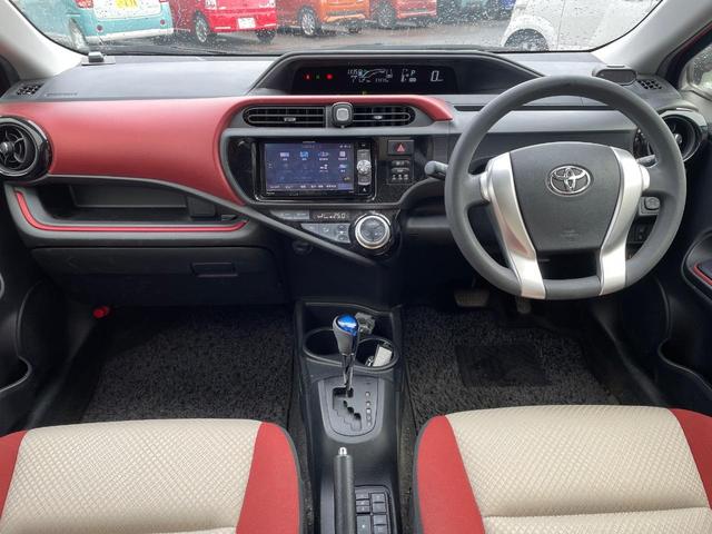 アクア Ｓ　ＳＤナビ　バックカメラ　セーフティセンス　スマートキー　シートヒーター　ＥＴＣ　オートライト　オートエアコン　Ｂｌｕｅｔｏｏｔｈ　ＣＤ　ＤＶＤ再生　フルセグ（2枚目）