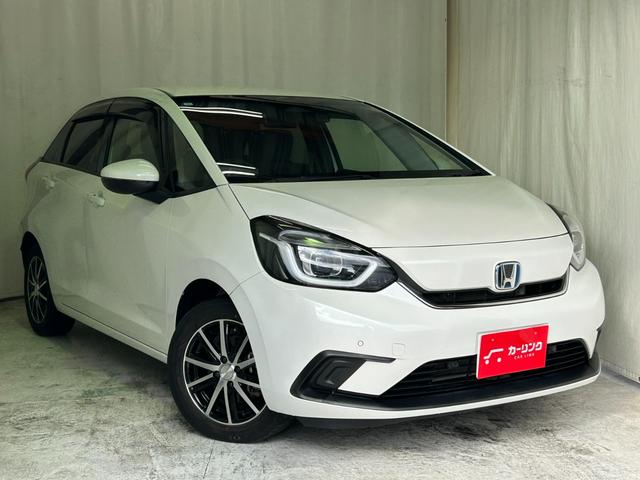 フィット e:HEVホーム ナビ(Bluetoothオーディオ対応) ETC リアカメラ ドラレコ前後(社外品)(4枚目)