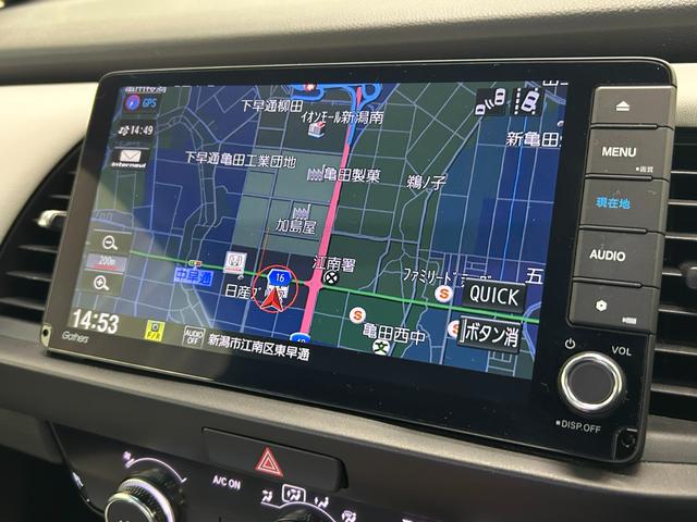 フィット e:HEVホーム ナビ(Bluetoothオーディオ対応) リアカメラ ドラレコ前後 リアカメラアンシン(38枚目)